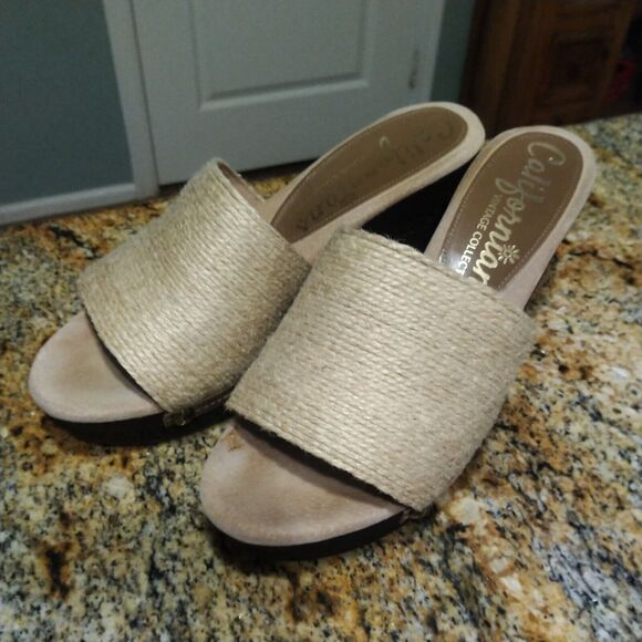 Californians Vintage Collection Women's “Angie” Jute Slip On Size 40 US 8.5-9 - Picture 7 of 12
